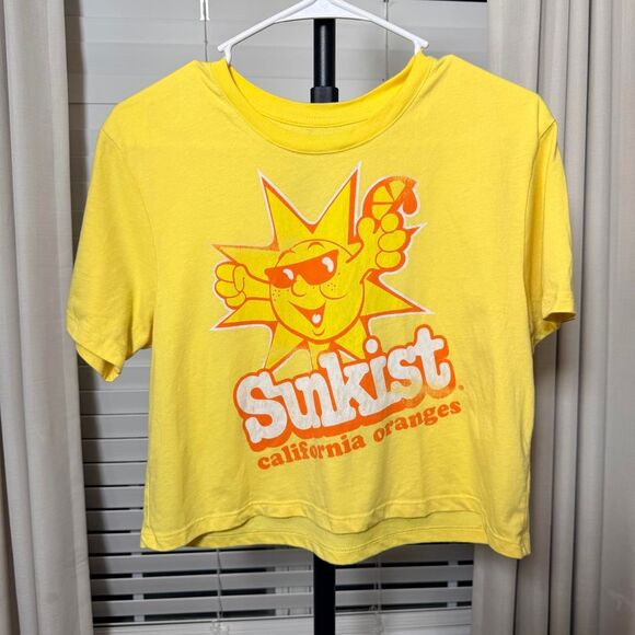 Sunkist Tops - Cropped Baby Tee
